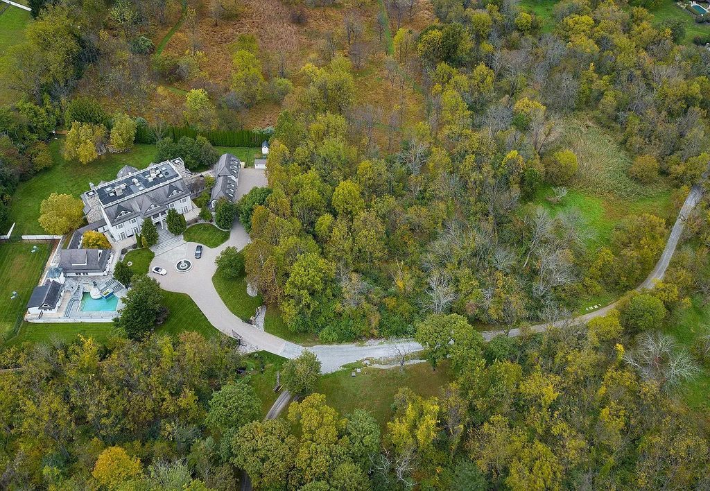 The Residence in Malvern offers three stories of luxury-filled living with breathtaking mountain views, now available for sale. This home located at 1494 Treeline Dr, Malvern, Pennsylvania