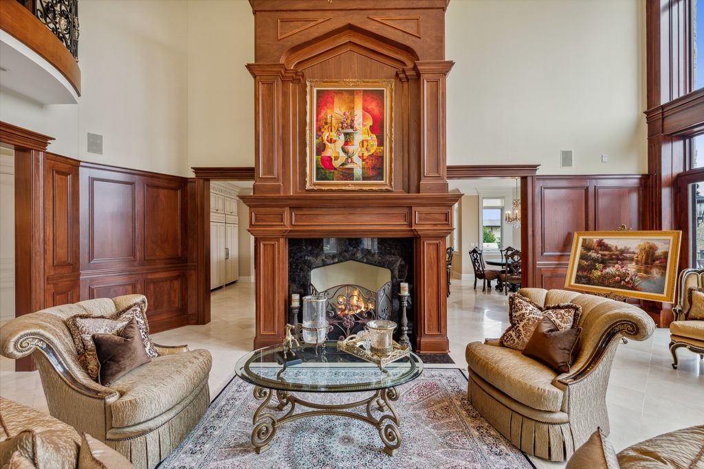 The Estate in Oak Brook is a luxurious home evoking elegance and craftmanship now available for sale. This home located at 6 Lochinvar Ln, Oak Brook, Illinois; offering 06 bedrooms and 08 bathrooms with 11,000 square feet of living spaces.