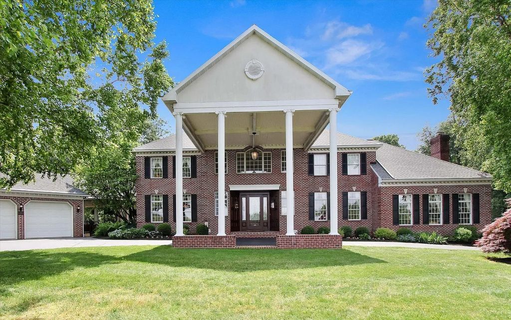 The Estate in Columbia bordered by farmland and wooded areas providing peace and tranquility, now available for sale. This home located at 181 Ridgewood Ct, Columbia, Pennsylvania