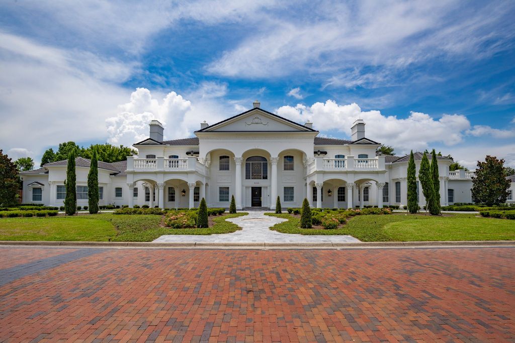9200 Bentley Park Circle, Orlando, Florida is an incredible estate known as 'Bentley Hall' sits on a massive 1.83 Acre lot located in the heart of Central Florida just minutes from Walt Disney World and Universal, Bentley Hall was redesigned, expanded and reconstructed with no expenses spared & with each construction and design decision carefully considered by a team of professionals.