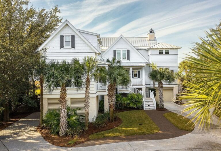Beautiful Waterfront Home in Mount Pleasant, SC Masterfully Crafted Yet Functional and Efficient Hits Market for $9,950,000