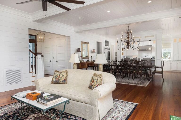 Beautiful Waterfront Home in Mount Pleasant, SC Masterfully Crafted Yet