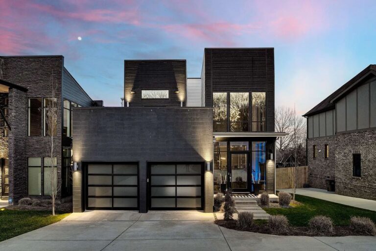 Designed with Entertaining in Mind, this $2,049,000 Stunning Modern Estate Truly an Entertainer’s Dream Home in Nashville, TN!