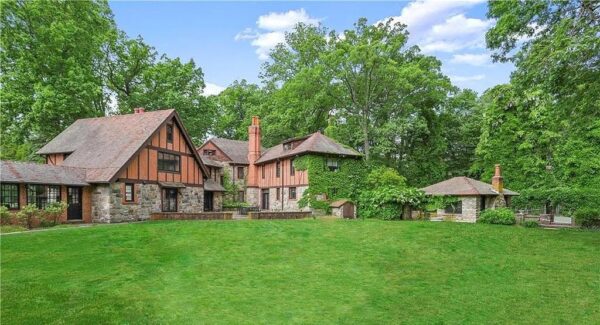 Dramatic & Inspiring, This 1920’s Stone & Brick Family Compound in Westport, CT Lists for $4.375M