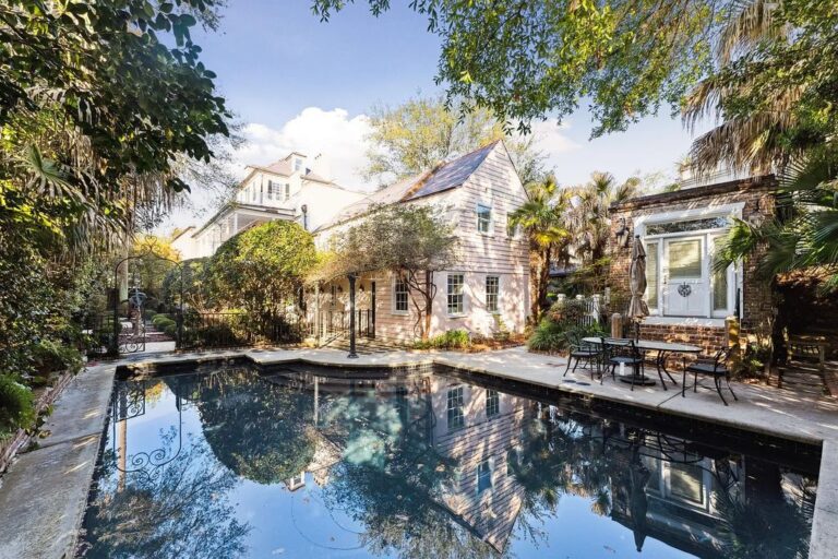 Handsomely Finished Masonry Home on a Quiet and Picturesque Location of Charleston, SC Listed at $7.295M