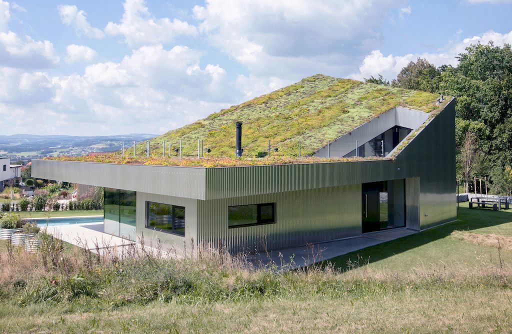 House Mesh, Integrated into Nature Designed by Caramel Architekten
