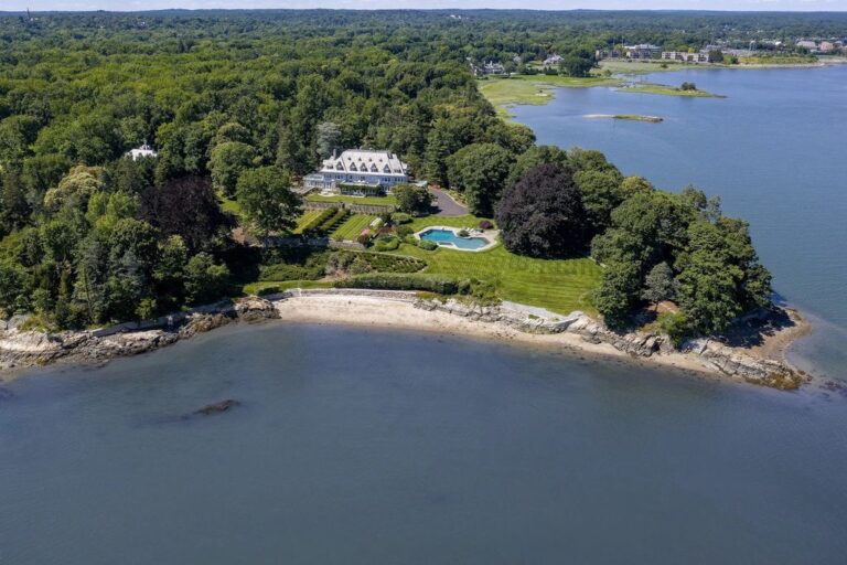 Listing for $150M, The Estate Spans Over 50 Acres with an Unprecedented Expanse of Shorefront and Its Own Private Island in Greenwich, CT