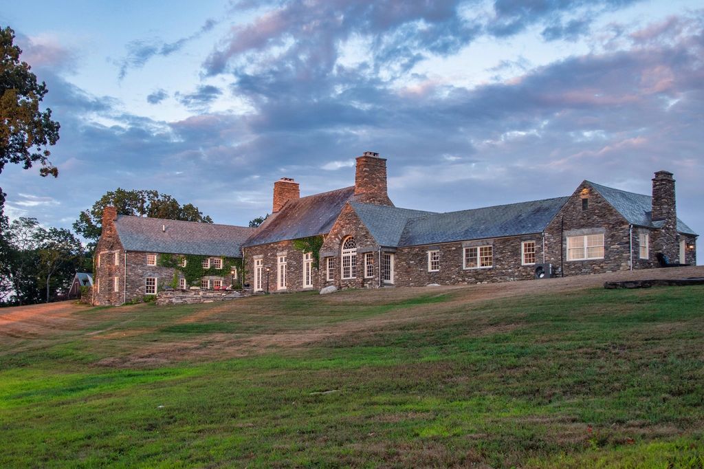 The Estate in Lyme is designed by Alfred Hopkins, a renowned estate architect, also built estates for Louis Comfort Tiffany and Frederick Vanderbilt, now available for sale. This home located at 153 Ferry Rd, Lyme, Connecticut