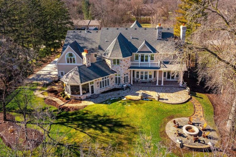 Listing for $2.399M, This Home Boasts The Highest Level of Craftsmanship and Detail in Naperville, IL