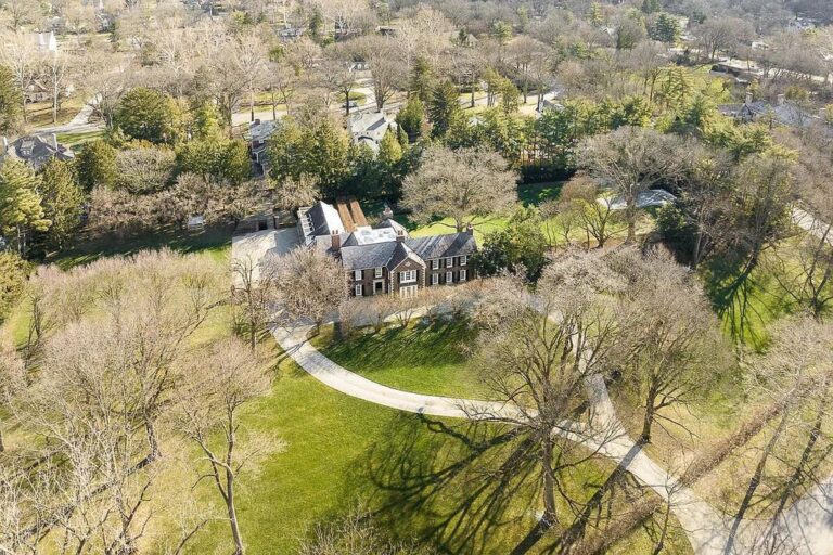 Meticulously Maintained with Unparalleled Attention to Detail, this Extraordinary Georgian Estate in Columbus, OH Listed at $5.5M