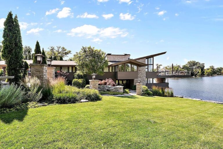 Offering Spectacular, Panoramic Views of Murphy Lake, Exquisite Property in Park Ridge, IL Lists for $2.6M