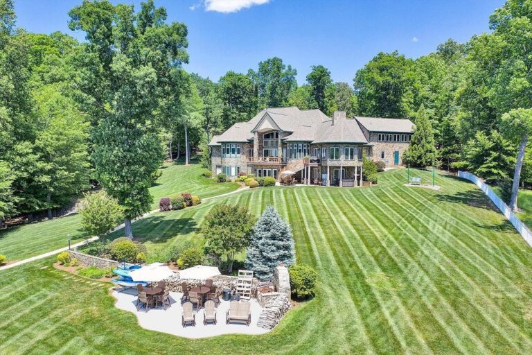 Providing the Best of Architectural Design, Craftmanship, Privacy, Location and Views in Huddleston, VA, this One-of-a-kind Waterfront Estate Listed at $3.8M