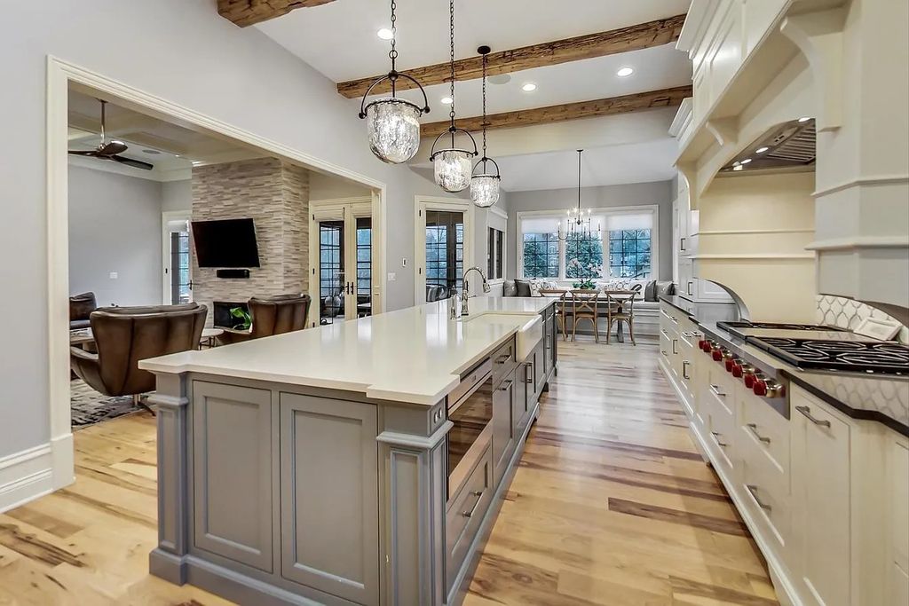 The House in Naperville is a stunning custom home built by a local luxury builder, now available for sale. This home located at 960 E Porter Ave, Naperville, Illinois