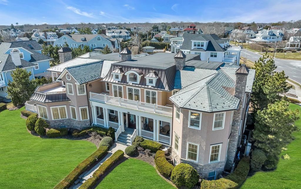 The Estate in Spring Lake is a luxurious home designed with both casual and elegance in mind now available for sale. This home located at 1805 Ocean Avenue, Spring Lake, New Jersey; offering 07 bedrooms and 12 bathrooms with 12,000 square feet of living spaces.