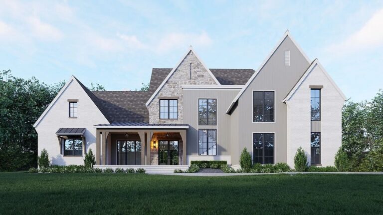 This $3.9M Newly Built Home in Nashville, TN Showcases Top of the Line Finishes throughout