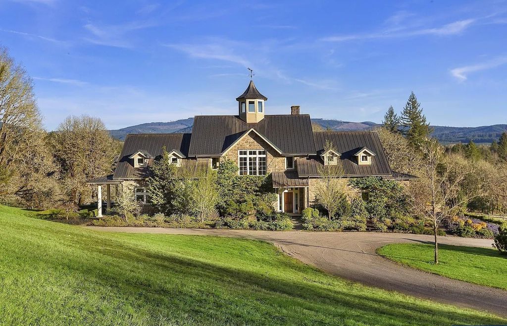 The Estate in Scio is a luxurious home having too many features to list now available for sale. This home located at 38741 Lulay Rd, Scio, Oregon; offering 04 bedrooms and 04 bathrooms with 4,500 square feet of living spaces. 