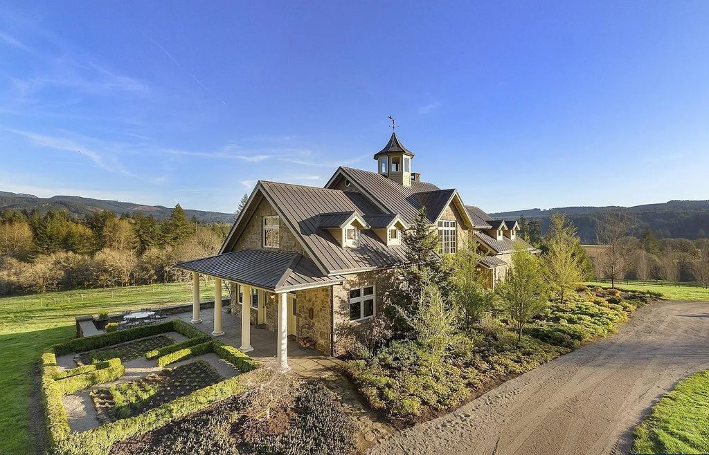 The Estate in Scio is a luxurious home having too many features to list now available for sale. This home located at 38741 Lulay Rd, Scio, Oregon; offering 04 bedrooms and 04 bathrooms with 4,500 square feet of living spaces. 