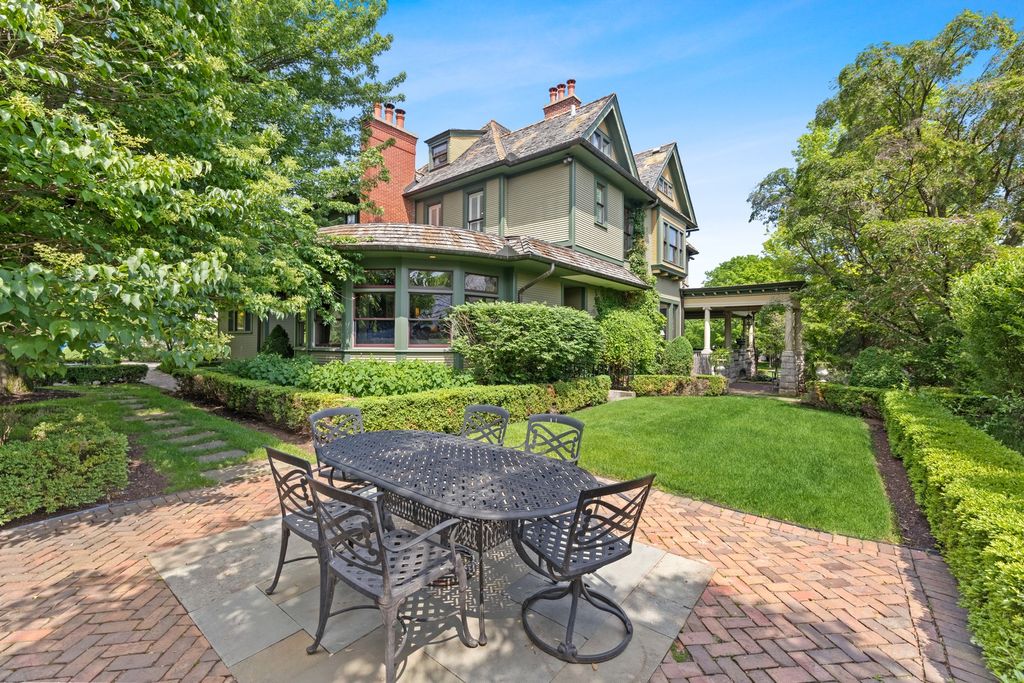 The Home in Hinsdale features mature trees and well-maintained lawn add to the retreat-like feel, now available for sale. This home located at 202 E 4th St, Hinsdale, Illinois