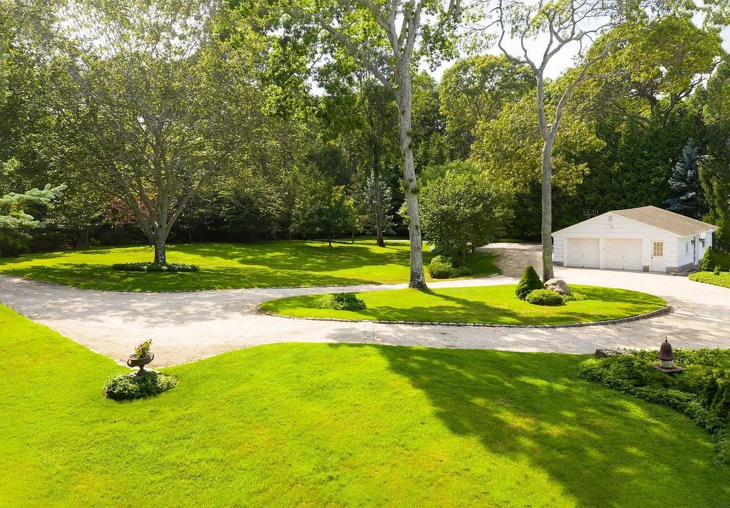 The House in in Sag Harbor is meticulously renovated and expanded since its original build in the 1940s, now available for sale. This home located at 48 Forest Rd, Sag Harbor, New York