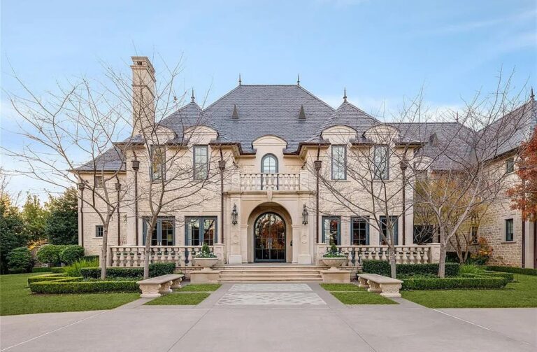 This Sophisticated Home in Dallas Texas Designed By Renowned Architect William Briggs Sells For $10 Million