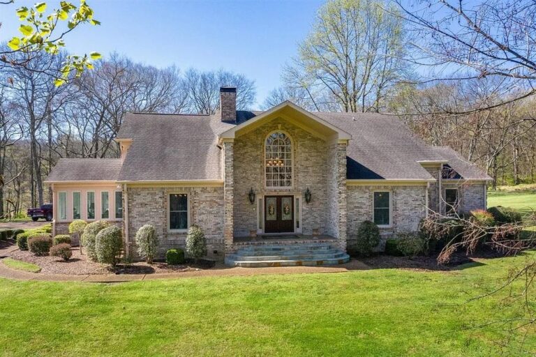 Enjoy the Whole Beautiful Natural Light and Views Throughout in this Incredible $14M Home in Franklin, TN