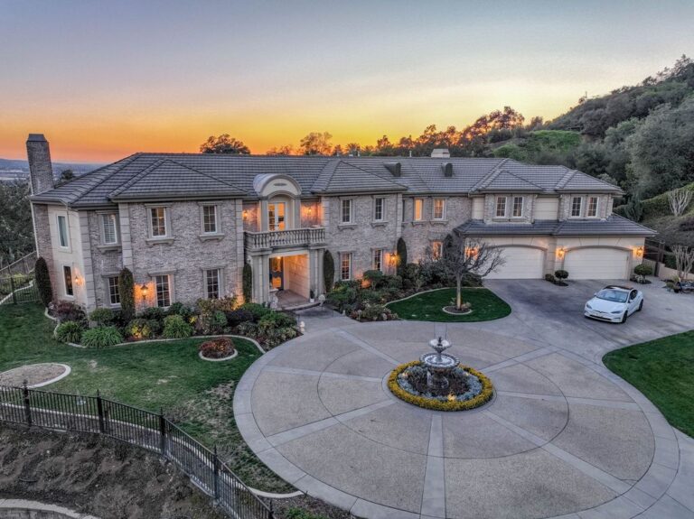 Stunning FrenchInspired Estate in Bradbury, California with Exquisite
