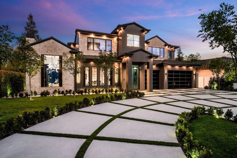 Exquisite New Construction Estate in Encino’s Royal Oaks Community Hits The Market for $7.9 Million