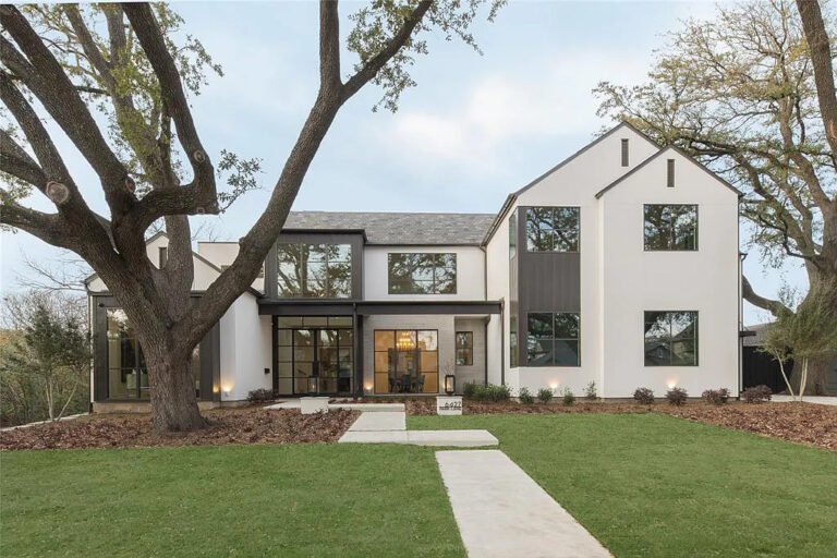 This Timeless Transitional Home in Dallas Texas Described As An Exemplary Example Of Design Sells For $3.75 Million