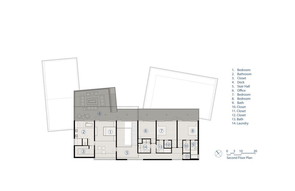 Arroyo Oak House, open & transparent project by Aaron Neubert Architects