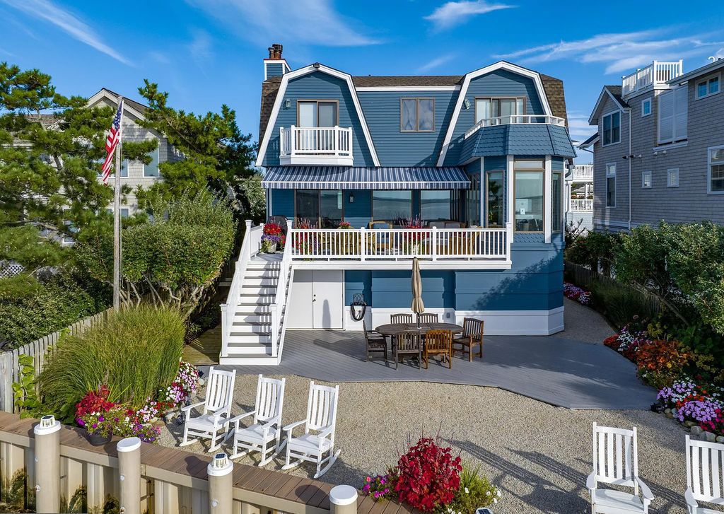 The Estate in Harvey Cedars is a luxurious home beautifully landscaped and tastefully furnished now available for sale. This home located at 7 W Cumberland Ave, Harvey Cedars, New Jersey; offering 04 bedrooms and 02 bathrooms with 2,107 square feet of living spaces.