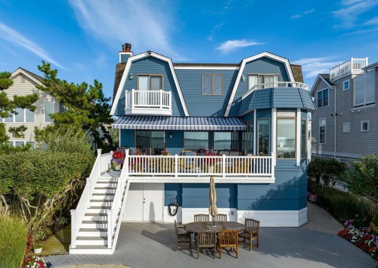 Attractive Bayfront Home with Spectacular Water Views and Stunning Sunsets in Harvey Cedars, NJ Hits Market for $2.495M