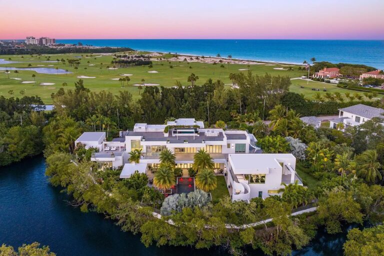 Bask in Unmatched Luxury at the $31.9 Million Villa Azura in North Palm Beach