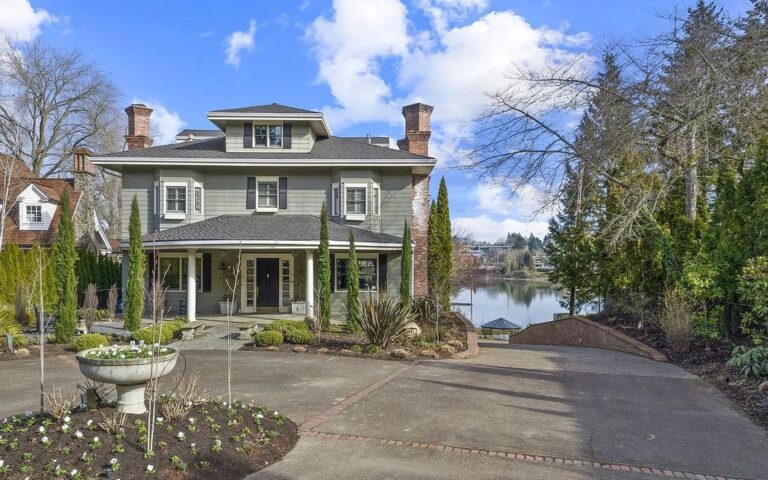 Be Amazed with this $4.985M Once-in-a-lifetime Gated Estate in Portland, OR