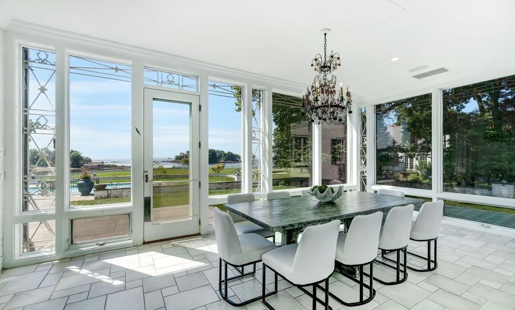 The Estates in Greenwich is a significant waterfront estates with breathtaking water views from sunrise to sunset, now available for sale. This home located at 21 Vista Dr, Greenwich, Connecticut