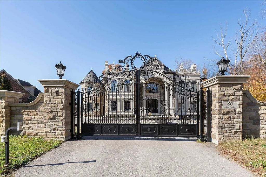 The Estate In Ontario embodies modern luxury & amenities with the perfect venue for large-scale events or intimate gatherings, now available for sale. This home located at 80 Orico Ct, Vaughan, ON L0J 1C0, Canada