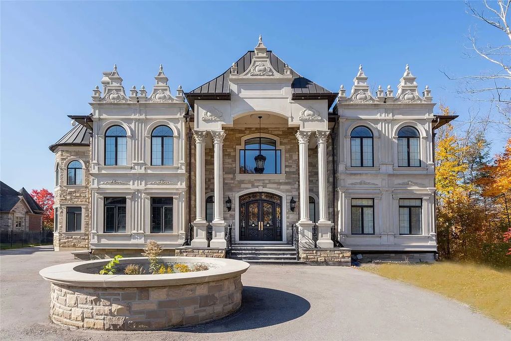 The Estate In Ontario embodies modern luxury & amenities with the perfect venue for large-scale events or intimate gatherings, now available for sale. This home located at 80 Orico Ct, Vaughan, ON L0J 1C0, Canada