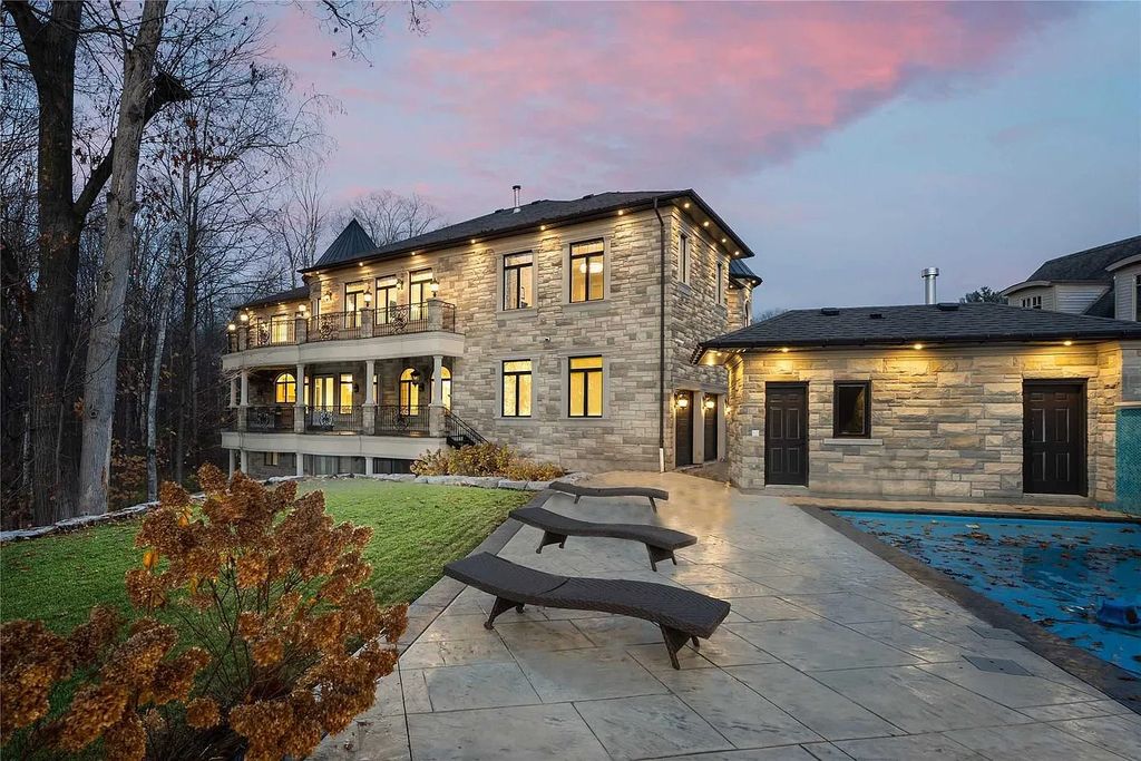 The Estate In Ontario embodies modern luxury & amenities with the perfect venue for large-scale events or intimate gatherings, now available for sale. This home located at 80 Orico Ct, Vaughan, ON L0J 1C0, Canada