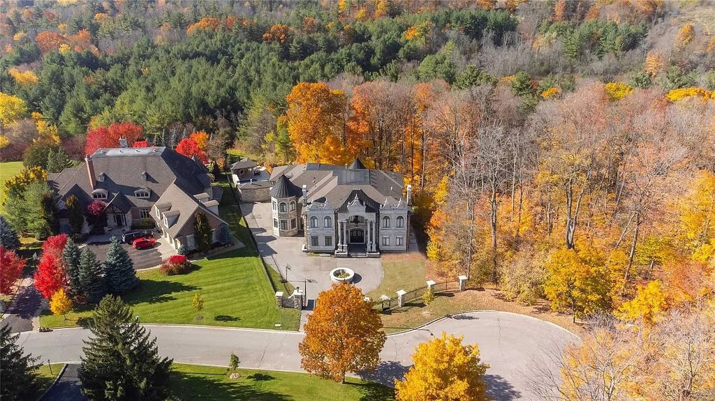 The Estate In Ontario embodies modern luxury & amenities with the perfect venue for large-scale events or intimate gatherings, now available for sale. This home located at 80 Orico Ct, Vaughan, ON L0J 1C0, Canada