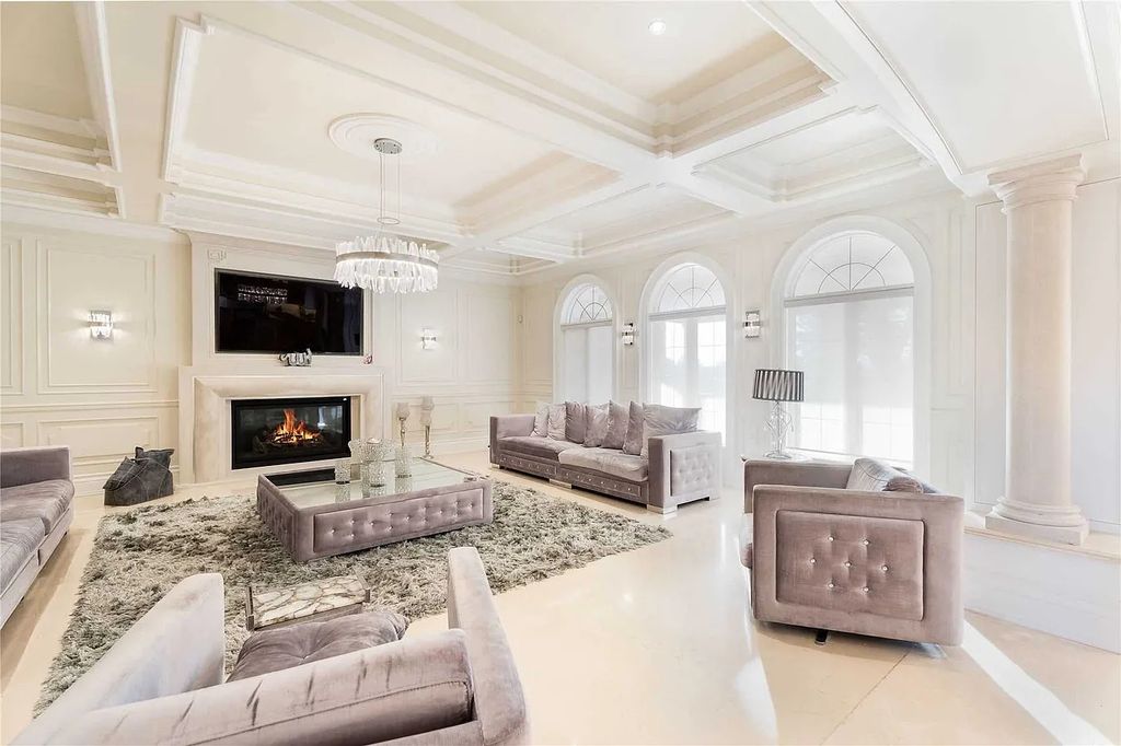 The Estate In Ontario embodies modern luxury & amenities with the perfect venue for large-scale events or intimate gatherings, now available for sale. This home located at 80 Orico Ct, Vaughan, ON L0J 1C0, Canada