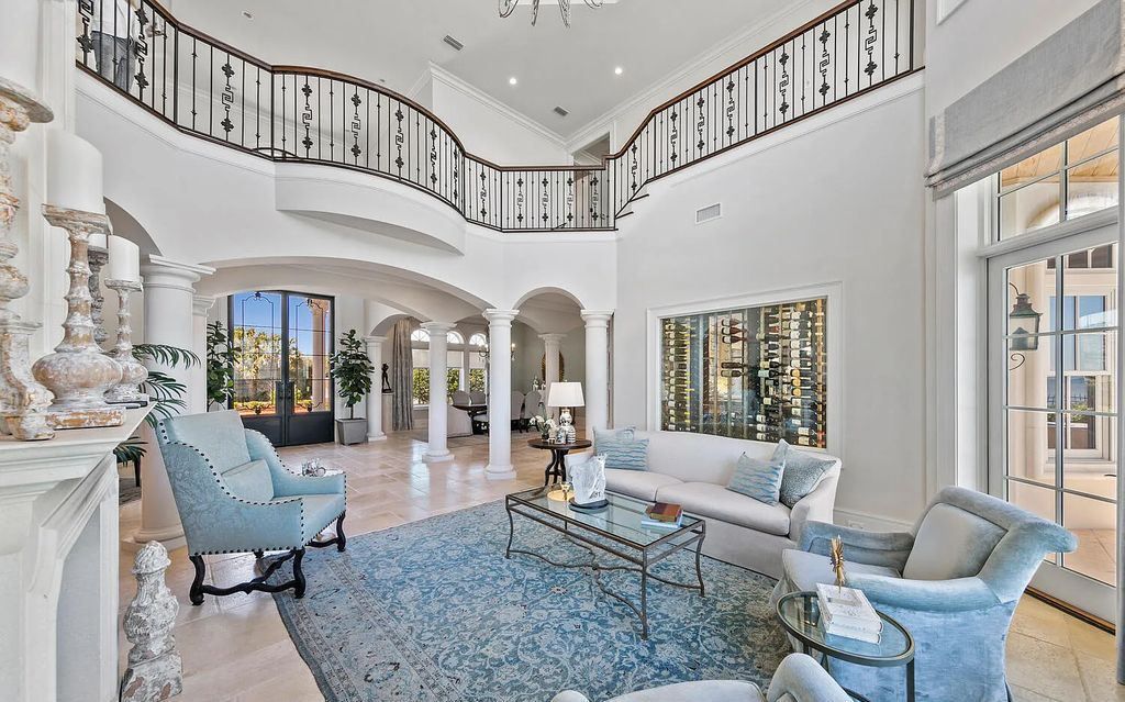 Experience the ultimate in luxury with this exquisite oceanfront estate located at 801 Ponte Vedra Boulevard, Ponte Vedra Beach, Florida. Designed with entertaining in mind, this custom-built home offers 6 bedrooms, 9 bathrooms, and over 9,200 square feet of living space.
