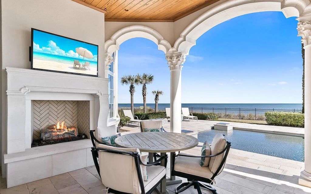 Experience the ultimate in luxury with this exquisite oceanfront estate located at 801 Ponte Vedra Boulevard, Ponte Vedra Beach, Florida. Designed with entertaining in mind, this custom-built home offers 6 bedrooms, 9 bathrooms, and over 9,200 square feet of living space.