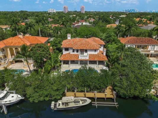 Experience the Ultimate in Waterfront Living in the Prestigious Islands of Cocoplum Community in Coral Gables, Florida for $12.995 Million