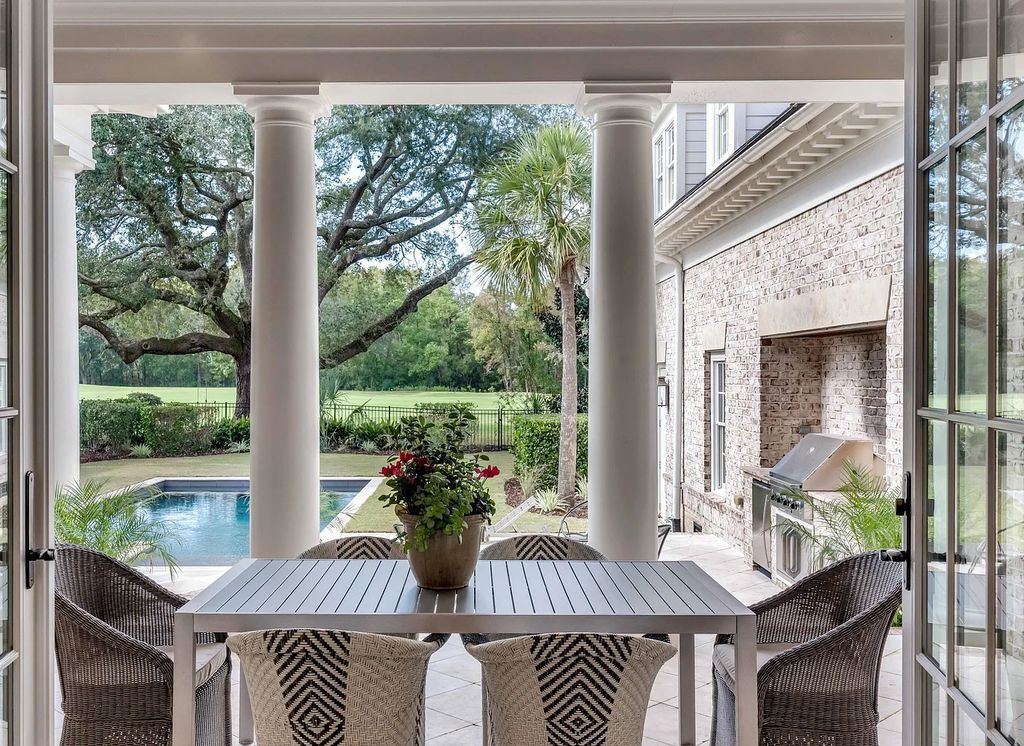 The Estate in Charleston is a luxurious home offering rare front and back unobstructed golf course views now available for sale. This home located at 59 Iron Bottom Ln, Charleston, South Carolina; offering 06 bedrooms and 08 bathrooms with 8,191 square feet of living spaces.