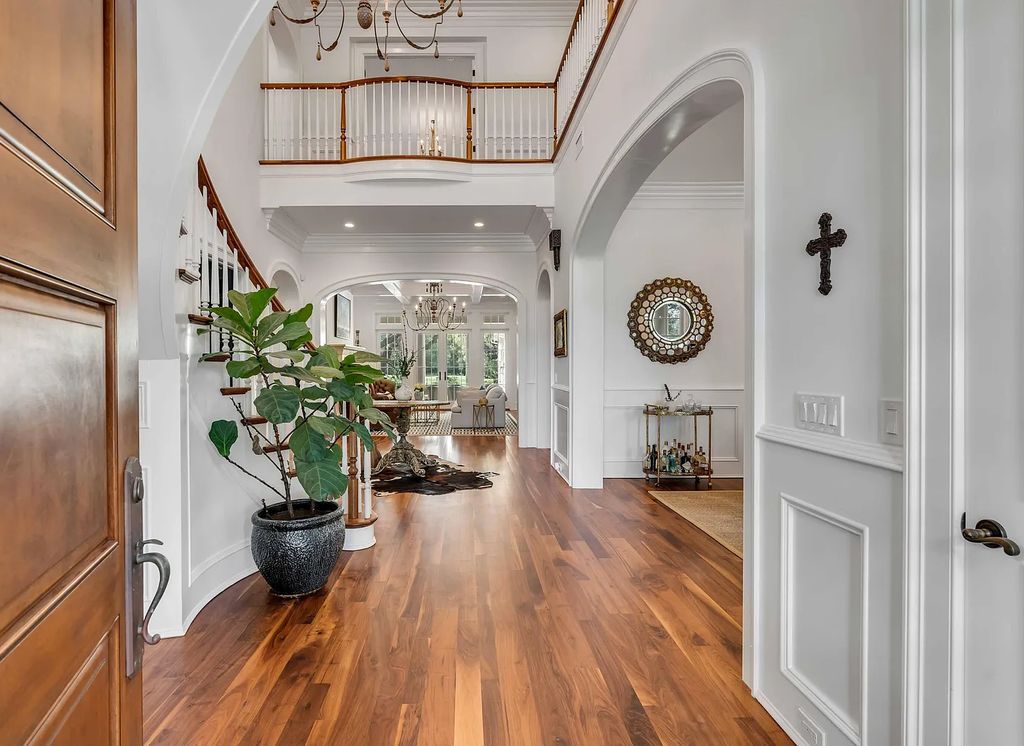 The Estate in Charleston is a luxurious home offering rare front and back unobstructed golf course views now available for sale. This home located at 59 Iron Bottom Ln, Charleston, South Carolina; offering 06 bedrooms and 08 bathrooms with 8,191 square feet of living spaces.