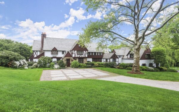 For $6.55M Exquisite Architectural Details Combined with Modern Updates Characterize This charming English Manor in Greenwich, CT