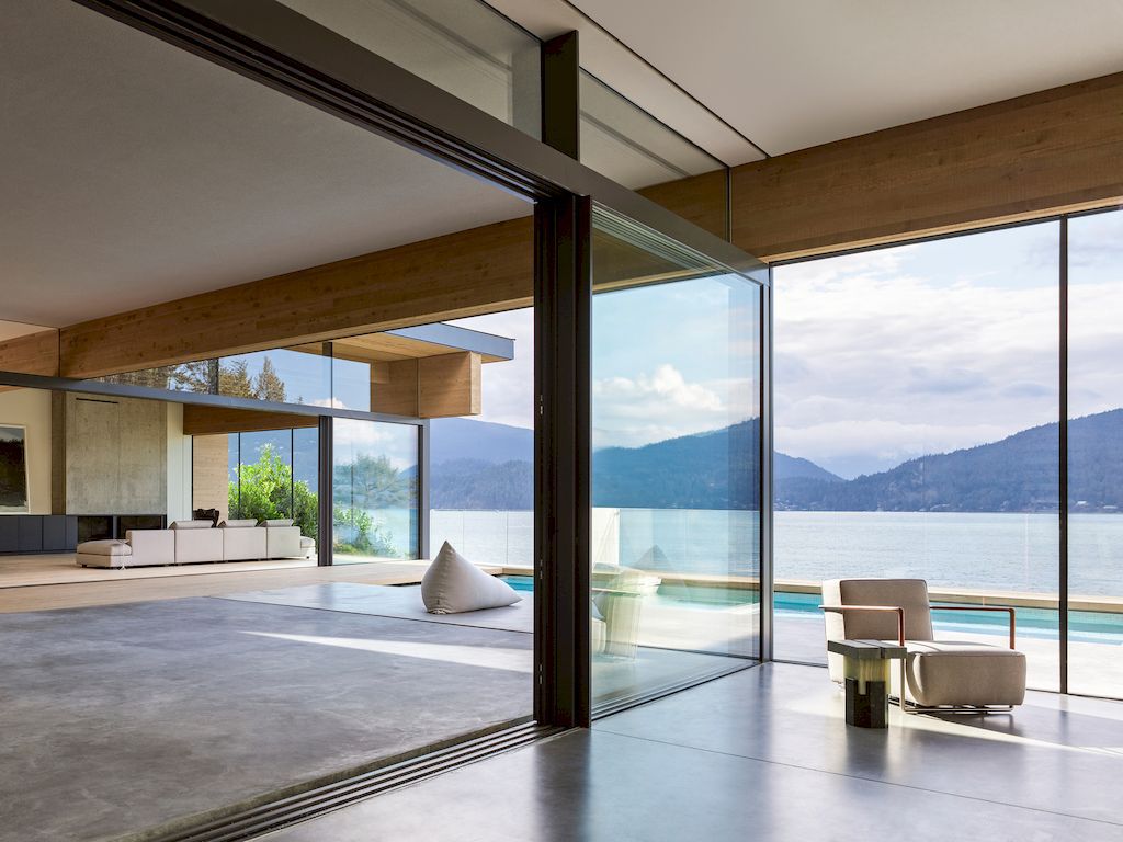 Four & Four House with Unobstructed Views of Water by Mcleod Bovell