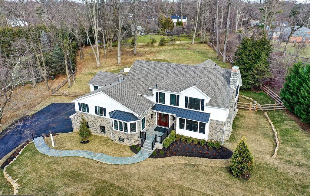 The Estate in Bryn Mawr is a luxurious home located on a park-like lot with a pool and outdoor living area now available for sale. This home located at 737 Berwood Rd, Bryn Mawr, Pennsylvania; offering 06 bedrooms and 07 bathrooms with 5,800 square feet of living spaces. 