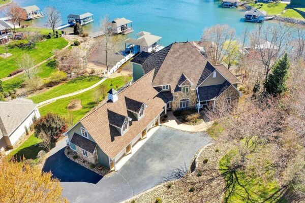 Gorgeous European French Country Home with Stunning Lake and Mountain ...