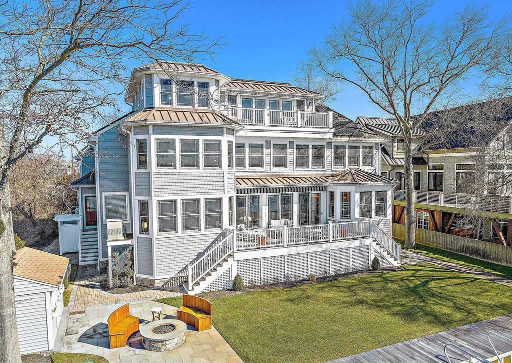 The Estate in Manasquan is a luxurious home close to both the beach and downtown now available for sale. This home located at 265 Perrine Boulevard, Manasquan, New Jersey; offering 06 bedrooms and 05 bathrooms with 4,791 square feet of living spaces. 