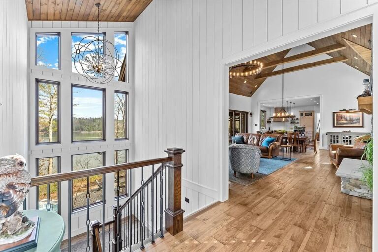 Luxury Waterfront Living at Old Wildlife Club on Lake James in North